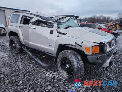 Czwarte zdjęcie samochodu z boku: 2008 HUMMER H3 VIN:5GTEN13E488186863 - miniatura