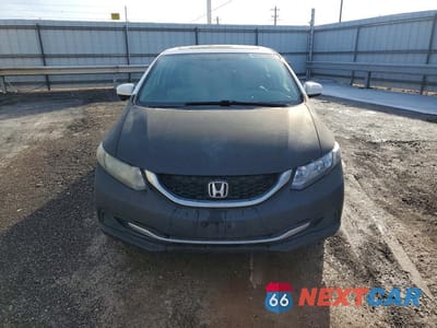 Piąte zdjęcie samochodu w środku: 2014 HONDA CIVIC EX VIN:2HGFB2F81EH539020 - miniatura