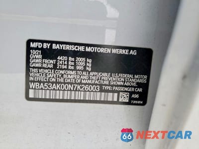 Zdjęcie 12 z 12 samochodu: 2022 BMW 228I VIN:WBA53AK00N7K26003 - miniatura