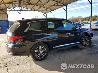 Trzecie zdjęcie samochodu z tyłu: 2018 INFINITI QX60 VIN:5N1DL0MMXJC506128 - miniatura