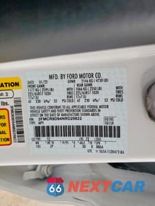 Zdjęcie 14 z 15 samochodu: 2022 FORD BRONCO SPORT BADLANDS VIN:3FMCR9D94NRD29822 - miniatura