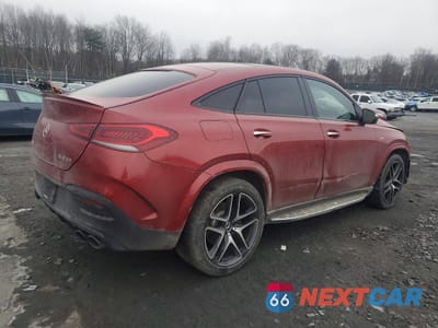 Trzecie zdjęcie samochodu z tyłu: 2021 MERCEDES-BENZ GLE COUPE AMG 53 4MATIC VIN:4JGFD6BB0MA364544 - miniatura