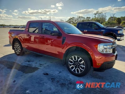 Czwarte zdjęcie samochodu z boku: 2024 FORD MAVERICK LARIAT VIN:3FTTW8S97RRA05182 - miniatura