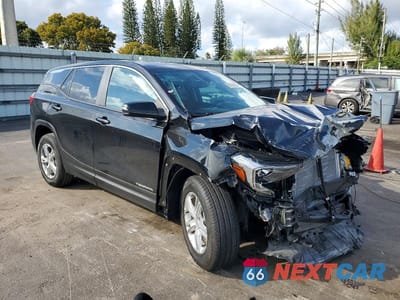 Czwarte zdjęcie samochodu z boku: 2021 GMC TERRAIN SLE VIN:3GKALMEV5ML307006 - miniatura