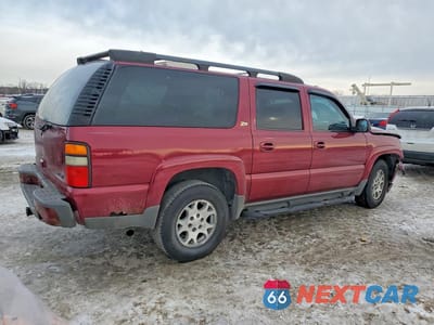 Trzecie zdjęcie samochodu z tyłu: 2004 CHEVROLET SUBURBAN K1500 VIN:3GNFK16Z54G111748 - miniatura