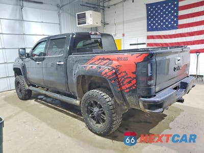 Drugie zdjęcie samochodu z przodu: 2017 GMC SIERRA K1500 SLT VIN:3GTU2NEC8HG158301 - miniatura
