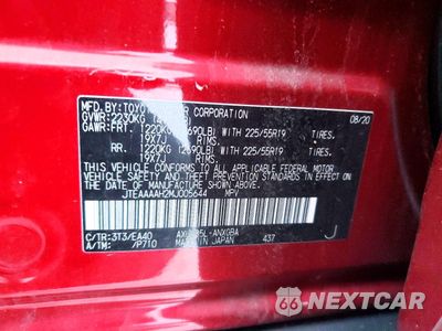 Zdjęcie 13 z 13 samochodu: 2021 TOYOTA VENZA LE VIN:JTEAAAAH2MJ005644 - miniatura