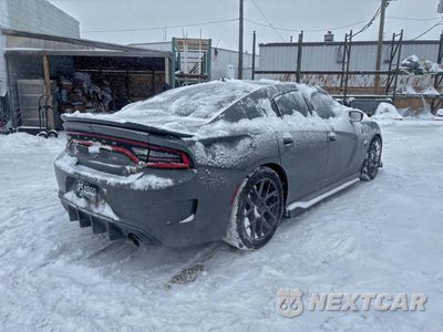 Czwarte zdjęcie samochodu z boku: 2019 DODGE CHARGER SCAT PACK VIN:2C3CDXGJ1KH662732 - miniatura