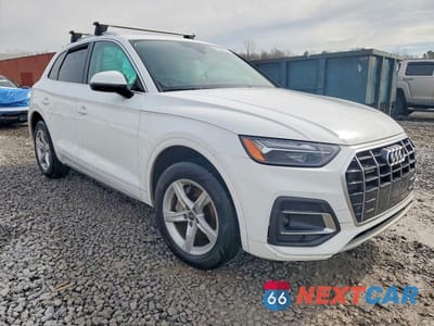 Czwarte zdjęcie samochodu z boku: 2021 AUDI Q5 PREMIUM VIN:WA1AAAFY1M2017947 - miniatura