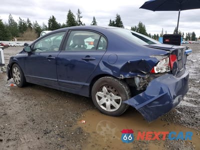 Drugie zdjęcie samochodu z przodu: 2007 HONDA CIVIC LX VIN:1HGFA16507L073587 - miniatura