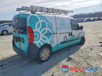 Trzecie zdjęcie samochodu z tyłu: 2016 RAM PROMASTER CITY VIN:ZFBERFAT7G6C33197 - miniatura