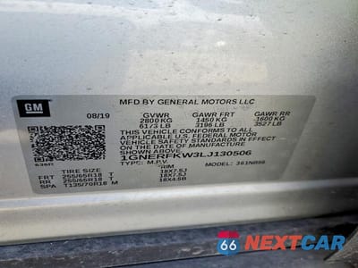 Zdjęcie 13 z 13 samochodu: 2020 CHEVROLET TRAVERSE LS VIN:1GNERFKW3LJ130506 - miniatura