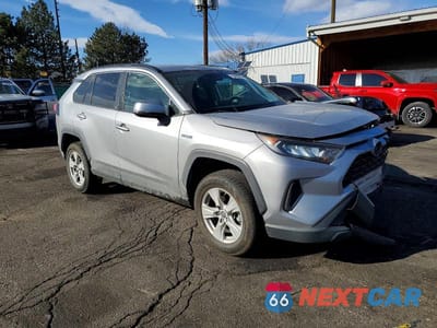 Czwarte zdjęcie samochodu z boku: 2020 TOYOTA RAV4 HYBRID LE VIN:4T3MWRFV2LU007684 - miniatura