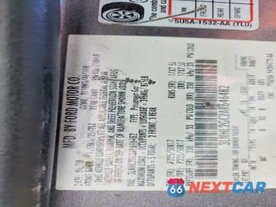 Zdjęcie 12 z 12 samochodu: 2014 LINCOLN MKZ VIN:3LNHL2GC2AR646482 - miniatura