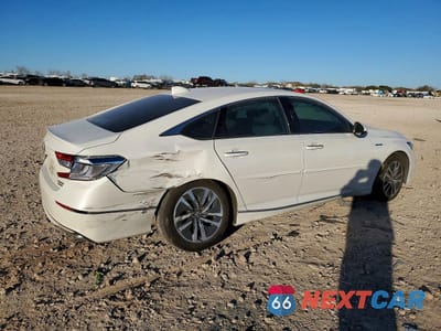 Trzecie zdjęcie samochodu z tyłu: 2018 HONDA ACCORD TOURING HYBRID VIN:1HGCV3F91JA014170 - miniatura