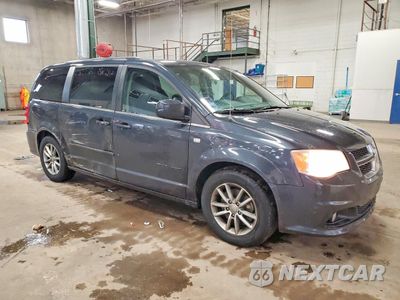 Czwarte zdjęcie samochodu z boku: 2014 DODGE GRAND CARAVAN SXT VIN:2C4RDGCG0ER463394 - miniatura