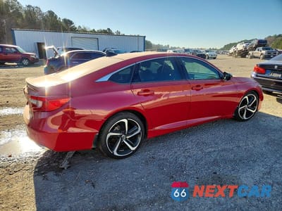Trzecie zdjęcie samochodu z tyłu: 2022 HONDA ACCORD SPORT VIN:1HGCV1F32NA048902 - miniatura