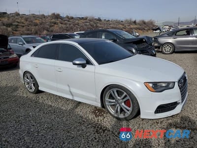 Czwarte zdjęcie samochodu z boku: 2016 AUDI S3 PREMIUM PLUS VIN:WAUB1GFF8G1024655 - miniatura