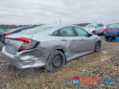 Trzecie zdjęcie samochodu z tyłu: 2016 HONDA CIVIC LX VIN:19XFC2F51GE080667 - miniatura