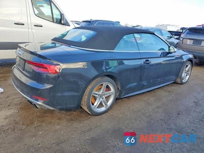 Trzecie zdjęcie samochodu z tyłu: 2018 AUDI S5 PRESTIGE VIN:WAU24GF55JN008430 - miniatura