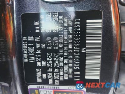 Zdjęcie 13 z 13 samochodu: 2025 KIA SORENTO X-LINE SX VIN:5XYRKDJF9SG392601 - miniatura