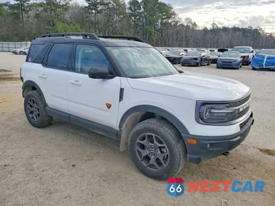 Czwarte zdjęcie samochodu z boku: 2022 FORD BRONCO SPORT BADLANDS VIN:3FMCR9D94NRD29822 - miniatura