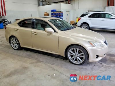 Czwarte zdjęcie samochodu z boku: 2007 LEXUS IS 250 VIN:JTHBK262972029419 - miniatura