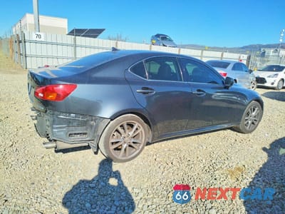 Trzecie zdjęcie samochodu z tyłu: 2008 LEXUS IS 250 VIN:JTHBK262X82059515 - miniatura