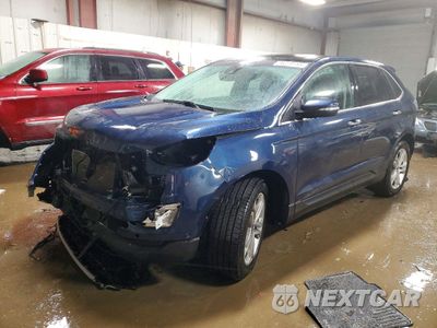 2017 FORD EDGE TITANIUM 2FMPK4K83HBC42029 - główne zdjęcie licytacji z USA - miniatura