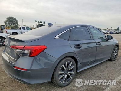 Trzecie zdjęcie samochodu z tyłu: 2023 HONDA CIVIC EX VIN:2HGFE1F70PH300487 - miniatura