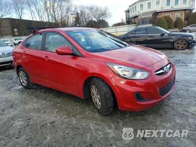 Czwarte zdjęcie samochodu z boku: 2013 HYUNDAI ACCENT GLS VIN:KMHCT4AE6DU516427 - miniatura