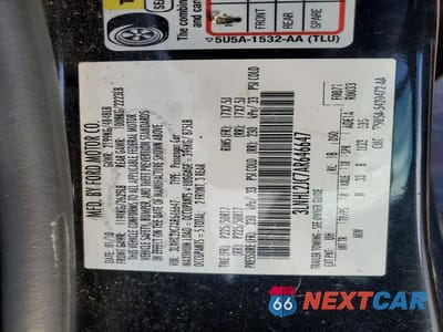 Zdjęcie 12 z 12 samochodu: 2010 LINCOLN MKZ VIN:3LNHL2JC7AR646647 - miniatura