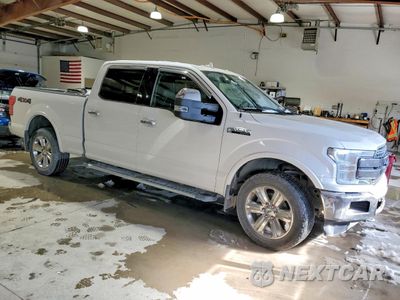 Czwarte zdjęcie samochodu z boku: 2018 FORD F150 SUPERCREW VIN:1FTFW1EGXJFC18465 - miniatura