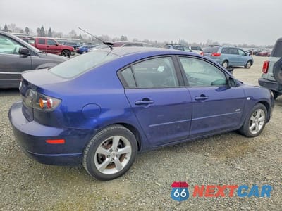 Trzecie zdjęcie samochodu z tyłu: 2005 MAZDA 3 S VIN:JM1BK323X51293225 - miniatura