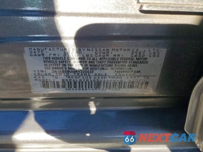 Zdjęcie 12 z 12 samochodu: 2021 NISSAN SENTRA S VIN:3N1AB8BV4MY229432 - miniatura