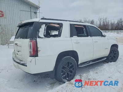 Trzecie zdjęcie samochodu z tyłu: 2019 GMC YUKON SLT VIN:1GKS2BKC2KR347631 - miniatura