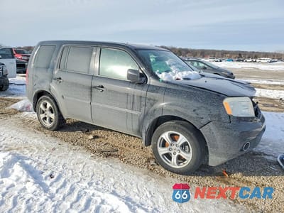 Czwarte zdjęcie samochodu z boku: 2013 HONDA PILOT EXL VIN:5FNYF3H59DB028406 - miniatura