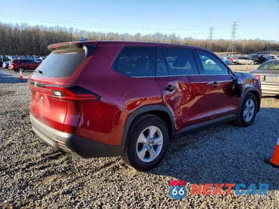 Trzecie zdjęcie samochodu z tyłu: 2025 TOYOTA GRAND HIGHLANDER LE VIN:5TDACAB5XSS045456 - miniatura