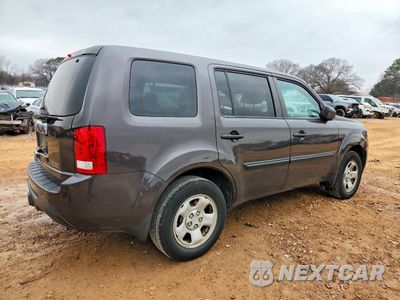 Trzecie zdjęcie samochodu z tyłu: 2012 HONDA PILOT LX VIN:5FNYF3H28CB002108 - miniatura