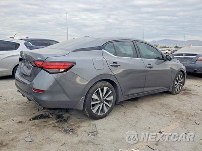 Trzecie zdjęcie samochodu z tyłu: 2021 NISSAN SENTRA SV VIN:3N1AB8CV6MY201811 - miniatura
