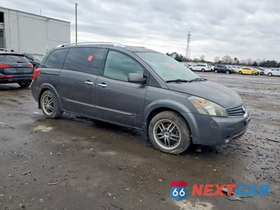 Czwarte zdjęcie samochodu z boku: 2008 NISSAN QUEST S VIN:5N1BV28U38N103159 - miniatura