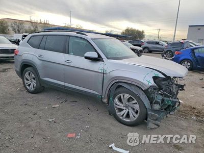 Czwarte zdjęcie samochodu z boku: 2021 VOLKSWAGEN ATLAS SE VIN:1V2HR2CA7MC581265 - miniatura