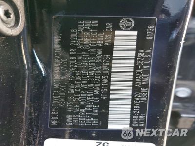 Zdjęcie 13 z 14 samochodu: 2020 TOYOTA CAMRY SE VIN:4T1G11AK5LU976754 - miniatura