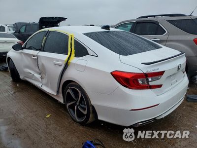 Drugie zdjęcie samochodu z przodu: 2021 HONDA ACCORD SPORT SE VIN:1HGCV1F46MA013321 - miniatura