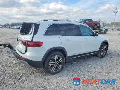 Trzecie zdjęcie samochodu z tyłu: 2024 MERCEDES-BENZ GLB 250 4MATIC VIN:W1N4M4HB1RW351604 - miniatura