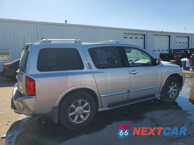 Trzecie zdjęcie samochodu z tyłu: 2004 INFINITI QX56 BASE VIN:5N3AA08C14N810135 - miniatura