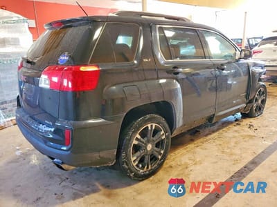 Trzecie zdjęcie samochodu z tyłu: 2017 GMC TERRAIN SLT VIN:2GKFLUE34H6197502 - miniatura