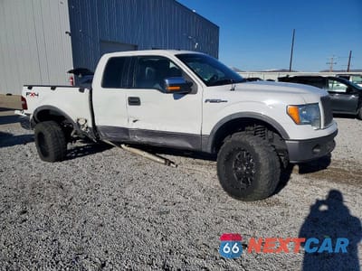 Czwarte zdjęcie samochodu z boku: 2009 FORD F150 SUPER CAB VIN:1FTPX04V99KB90267 - miniatura