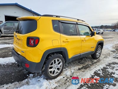 Trzecie zdjęcie samochodu z tyłu: 2016 JEEP RENEGADE LATITUDE VIN:ZACCJBBT9GPE00060 - miniatura