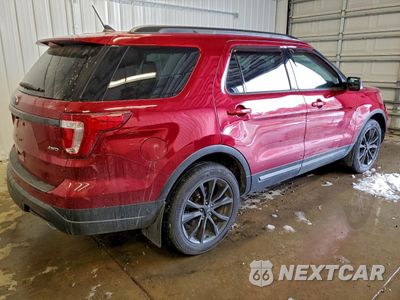 Trzecie zdjęcie samochodu z tyłu: 2018 FORD EXPLORER XLT VIN:1FM5K8D80JGA64493 - miniatura